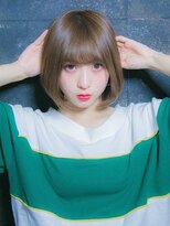 リリアン 表参道(relian) アッシュブラウンボブ