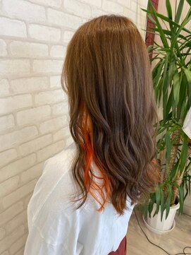 ビスイル 秋葉原店(Vis ill) 10代20代30代ピンクグラデーション小顔インナーカラー