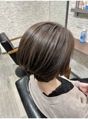 cut+お白髪ぼかしハイライト+color+TR