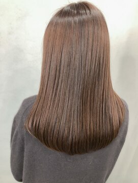 シャムオーツー 国分寺(CHAM:O2) 髪質改善/髪質改善縮毛/ナチュラルロング/ピンクブラウン