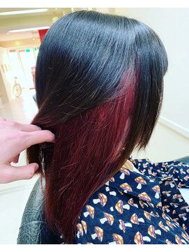 ヘアークラブ フェイス(hair Club FACE) ブラック×ピンク