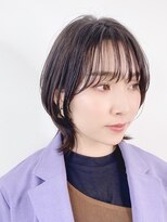 クオート(quoit) 【クオート依田】血色ラベンダーアッシュ☆マッシュウルフ