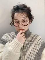 マグノリア オモテサンドウ(MAGNOLiA Omotesando)&nbsp;おくれ毛まで可愛いアレンジの似合うショートパーマ・・・HINATA