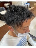 男は黙って短髪ツイストパーマ！【藤枝/髪質改善】