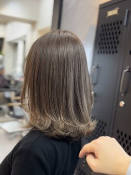 ヴァイス 渋谷店(VAICE) ブリーチ1回でできるグレージュ