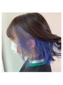 インナーカラー/アイスブルー【See./上新庄】