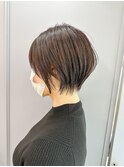 ショートヘアショートカットショートボブマッシュショート前髪