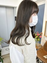 イコ 表参道原宿(ico)&nbsp;オリーブグレージュ イルミナカラー 透明感