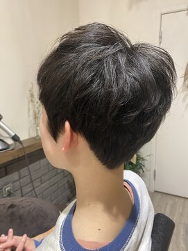 アンベールヘア(unbelle hair) ベリーショートのパーマスタイル