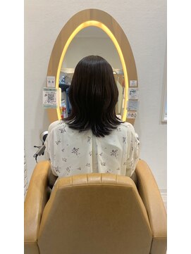 アドラーブル けやき通り店(adorable) 【艶感★シースルーバング】韓国ヘア10代20代ウェーブ巻き髪