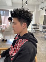 ザ オーダー(THE ORDER)&nbsp;スパイキーショートメンズカットツイストスパイラルパーマ