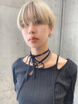 シュク 高円寺(SYUK) SYUK kazu 【高円寺 顔まわりカット 髪質改善 ハイライト 】