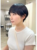 【soso 伊勢田】すっきり丸みショート【横浜/ブリーチ】