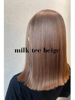 シャルムバイケンジ(Charm.by KENJE)&nbsp;【ミルクティー】銀座/似合わせカット/カラー/トリートメント