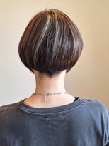 ハピネス(Happiness)&nbsp;白髪ぼかしハイライト＊ショート