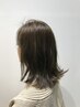 【白髪ぼかし】手ぐしでまとまる☆カット+白髪ぼかしカラー