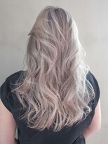 アルバム 銀座(ALBUM GINZA)&nbsp;レイヤーロングホワイトピンクミルクティーピンク_ba516862