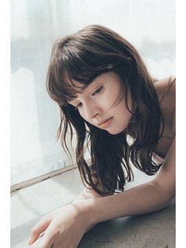 ニュイ 高槻 阪急茨木店(nui) イメチェンアンブレラカラー前髪ウェーブパーマこなれミディ