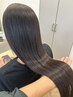 【輝く艶髪コース】カラー＋M３Dトリートメント