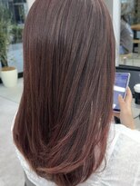 ビューブルー 亀戸錦糸町(VIEW BLUE)&nbsp;◎ 美髪カールシアーカラーピンクブラウンエアリーロング
