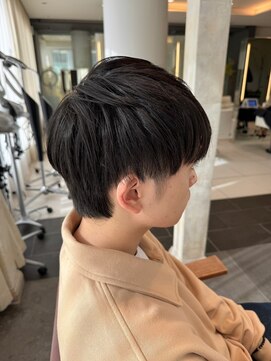 ザザ 高田馬場(ZA/ZA) 簡単セットのナチュラルヘア