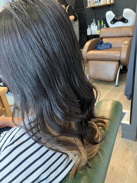 アンバー(amber) インナーカラー