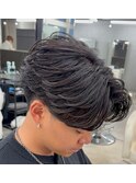 熊本フェザーパーマ フェザーショート MEN'S HAIR