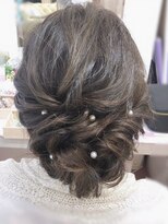 マイクローゼット(my closet)&nbsp;ヘアセット/ヘアアレンジ/結婚式お呼ばれヘア