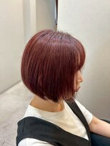 ガレリアエレガンテ 尾張旭店(GALLARIA Elegante)&nbsp;ピンクブラウン/ショートボブ