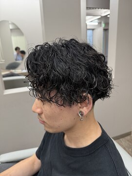 ツイストスパイラル/メンズパーマ/三軒茶屋