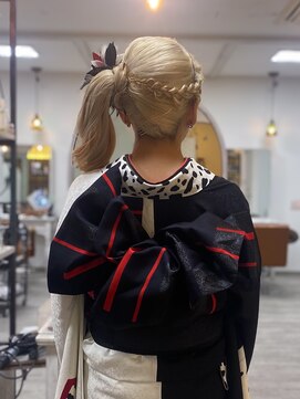 カルム(calme) 【水谷】ヘアアレンジ×着付け