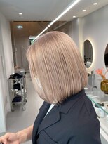 ブローチ(brooch)&nbsp;王道ベージュ　ケアブリーチ　静岡　草薙