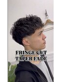 テーパーフェード【八王子/理容室/床屋/顔剃り/シェービング】