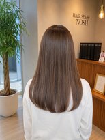 ヘアースパ ノッシュ 博多千代店(Hair Spa Nosh)&nbsp;マロンブラウン