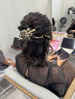 クレーチェ(CRECE)&nbsp;《畑中結衣》ヘアアレンジ/ヘアセット/ハーフアップ