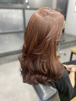 ウェイビー 桜木町店(WAVY)&nbsp;上品な艶髪オレンジブラウン