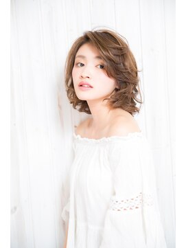 アイビー 吉祥寺(aivee) <aivee>外国人風ミルクティーカラー×大人カジュアルカールstyle