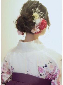 ネオリーブ クタ 町田店(Neolive kuta) 【NEOLIVEKUTA 町田】ヘアアレンジ ヘアセット 袴着物着付け15