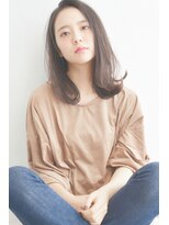 ヴィッカエコル (vicca 'ekolu)&nbsp;《vicca 横山》ハネ×セミロング×ナチュラルベージュ