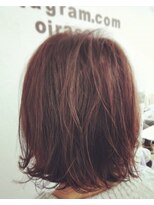 美容室オーブ おいらせ店&nbsp;切りっぱなしボブ