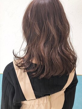 ロンド レグリーズ 立川(Lond leglise) 〈お客様スタイル〉赤みのない透明感ベージュカラー〈深味信也〉