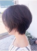 柔らかなショートボブ