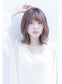 【寺尾拓巳】大人かわいいくびれミディアム簡単スタイリング