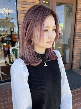 ヘアーサロン オンリーホープ(HAIR SALON ONLY HOPE) アイスピンク