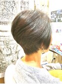 頭の形を生かしたショート