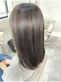 ポイントハイライト×グレージュ