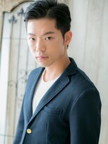 モッズヘア メン 上尾東口店(mod's hair men)&nbsp;≪mod's≫七三オールバックで涼しげヘア☆ワイルドツーブロックL