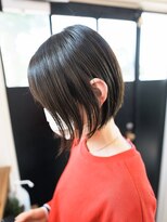 ボアップ 松山店(boappu)&nbsp;#切りっぱなしボブ#ミニボブ#黒髪ボブ#ショートボブ