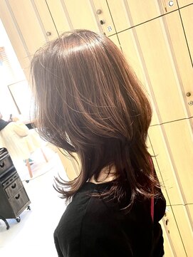 バブ バイネオリーブ(Bab by neolive) 韓国風外ハネミディ