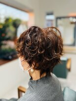 ソメニコ(somenico)&nbsp;波巻きアレンジショートスタイル